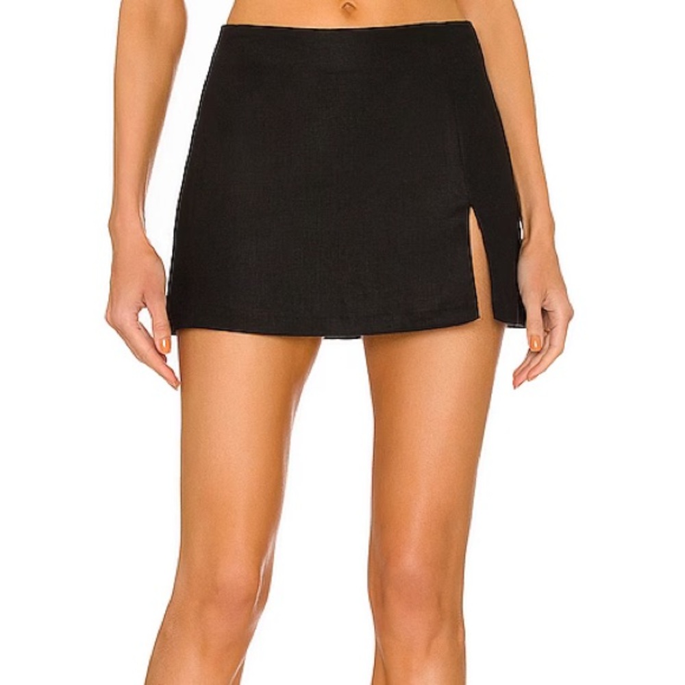 Amanda Uprichard Linen Dale Skort